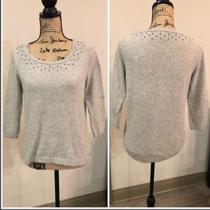 Guess sweater with rhinestones